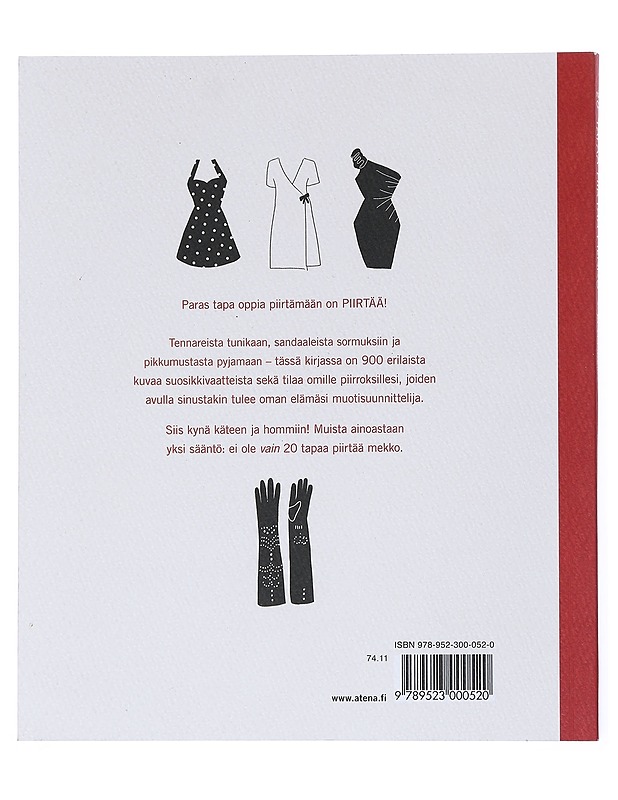 20 tapaa piirtää mekko ja 44 muuta upeaa vaatetta & asustetta - Kuo, Julia - Tietokirjat ja oppaat - 10105516817 - 1