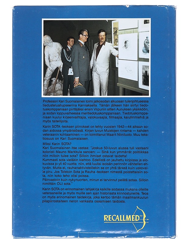 Karin sota - Suomalainen, Kari - Elämäkerrat ja muistelmat - 10105516832 - 1