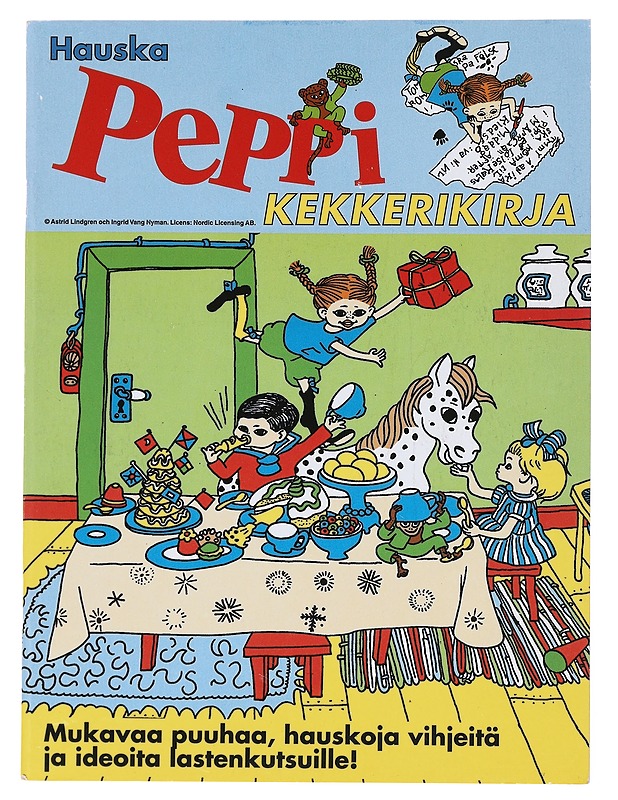 Hauska Peppi kekkerikirja - Astrid Lindgren - Lastenkirjat - 10105516862 - 0