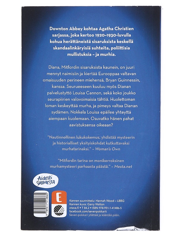 Mitfordin skandaali - Fellowes, Jessica - Jännitys ja dekkarit - 10105516865 - 1