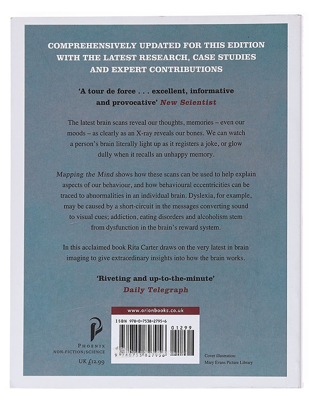 Mapping The Mind - Carter, Rita - Tietokirjat ja oppaat - 10105516868 - 1