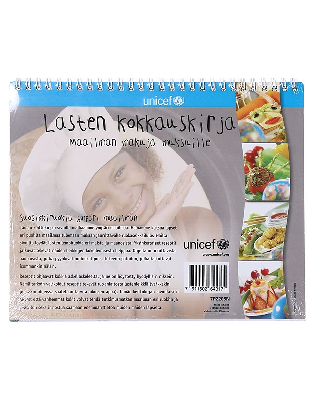 Lasten Kokkauskirja - Unicef - Kirja lahjaksi - 10105516881 - 1