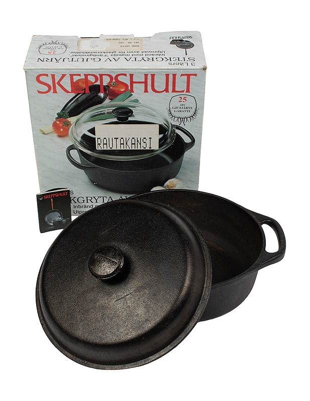 SKEPPSHULT pata rautakannella, II-laatu - Pannut ja kattilat - 10105516914 - 0