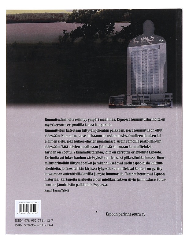 Kummitustarinoita Espoosta - Forsberg, Kari - Historiakirjat - 10105516901 - 1