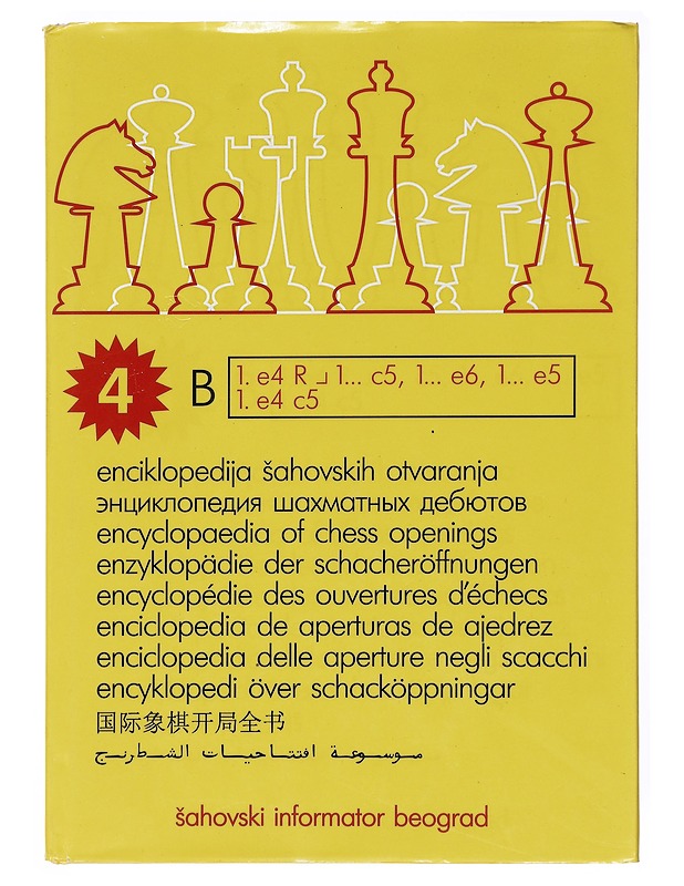Encyclopedia of Chess Openings, B - Krnic, Zdenko - Tietokirjat ja oppaat - 10105516922 - 0