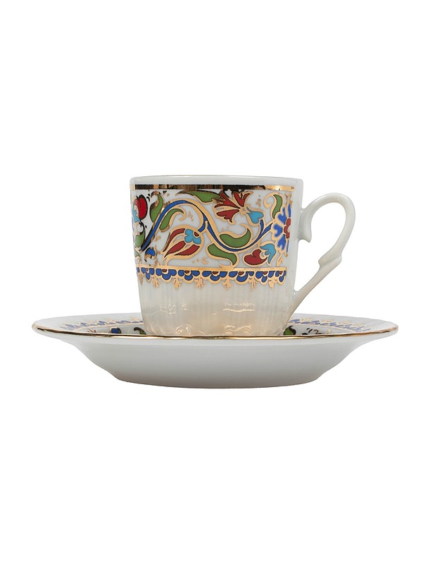 KÜTAHYA kahvikuppi ja tassi, 2 paria - Mukit ja kahvikupit - 10105516937 - 1