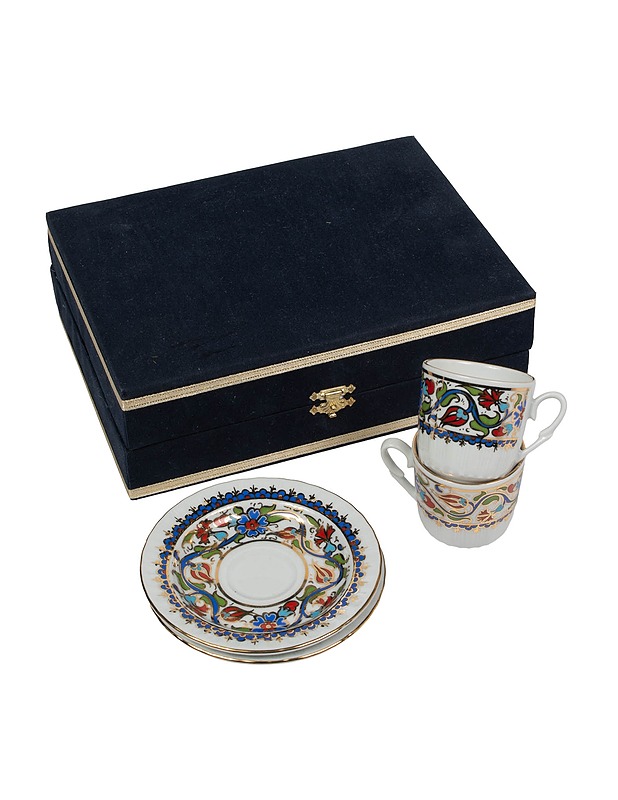 KÜTAHYA kahvikuppi ja tassi, 2 paria - Mukit ja kahvikupit - 10105516937 - 0