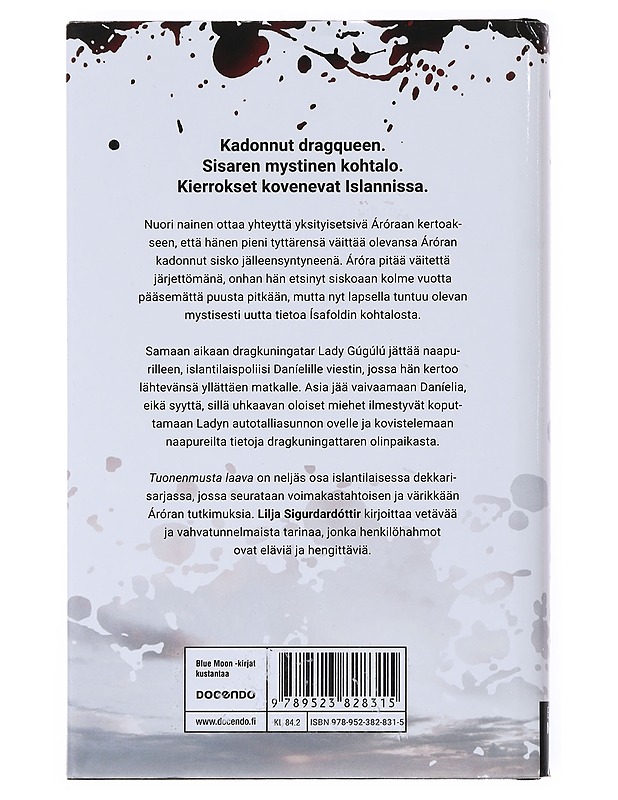 Kuolonmusta laava - Lilja Sigurðardóttir - Jännitys ja dekkarit - 10105516947 - 1