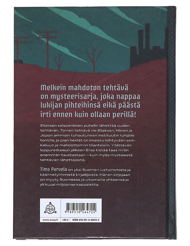 Savuna ilmaan - Parvela, Timo - Lastenkirjat - 10105516953 - 1