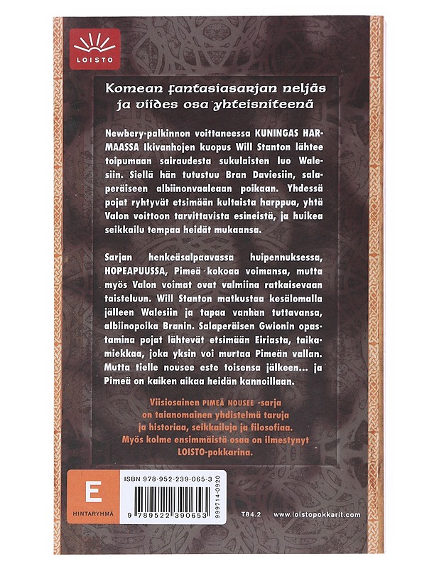 Pimeä nousee IV-V - Cooper, Susan - Fantasia- ja scifi - 10105516972 - 1