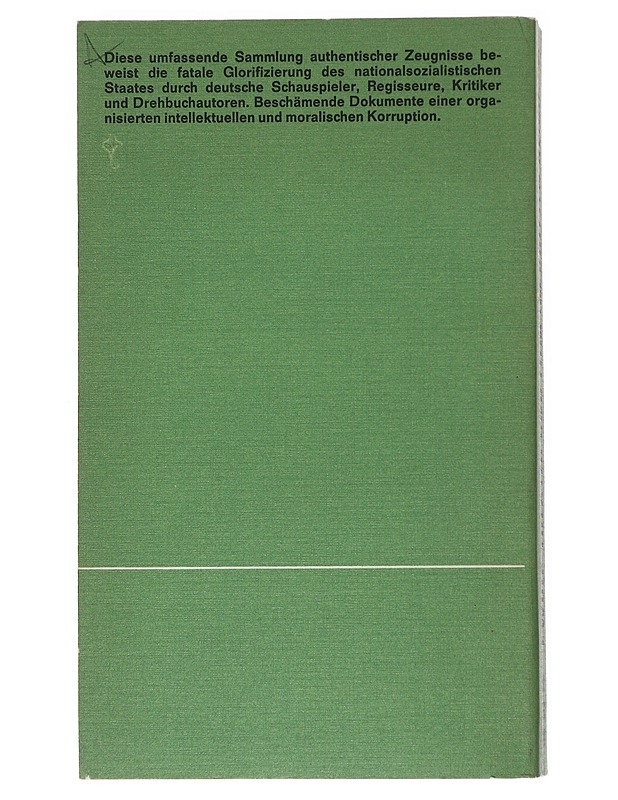 Theater und Film im Dritten Reich- Joseph Wulf - Taide- ja kulttuurikirjat - 10105516976 - 1