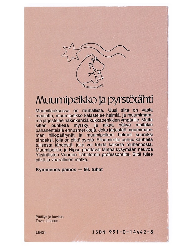 Muumipeikko ja pyrstötähti - Jansson, Tove - Lastenkirjat - 10105516975 - 1