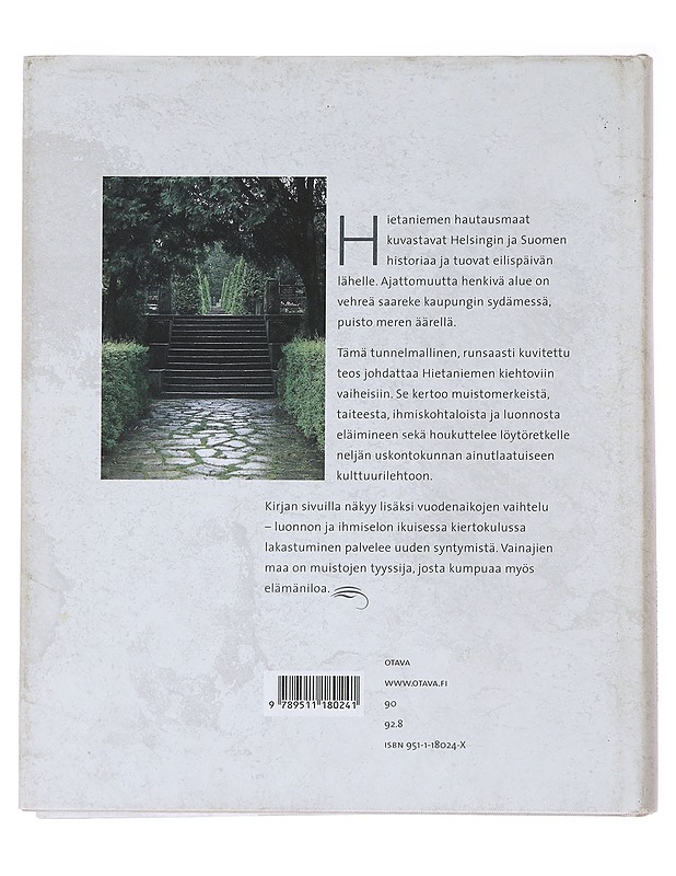 Elävä hiljaisuus : Hietaniemen hautausmailla - Juhani Seppovaara - Tietokirjat ja oppaat - 10105516984 - 1