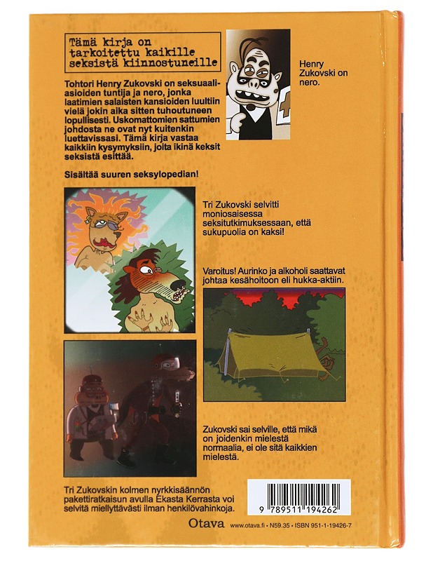 Seksin ABC : tohtori Zukovskin salaiset kansiot - Sarlin, Niko - Tietokirjat ja oppaat - 10105516993 - 1