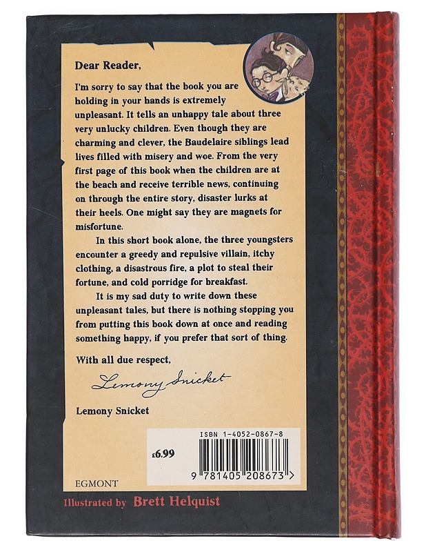 The bad beginning - Snicket, Lemony - Nuorten kirjat - 10105516992 - 1