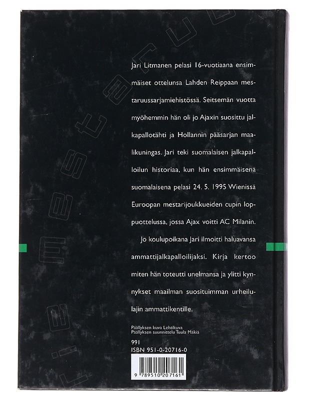 Kultakenkä : tie mestaruuteen - Litmanen, Jari - Elämäkerrat ja muistelmat - 10105516994 - 1