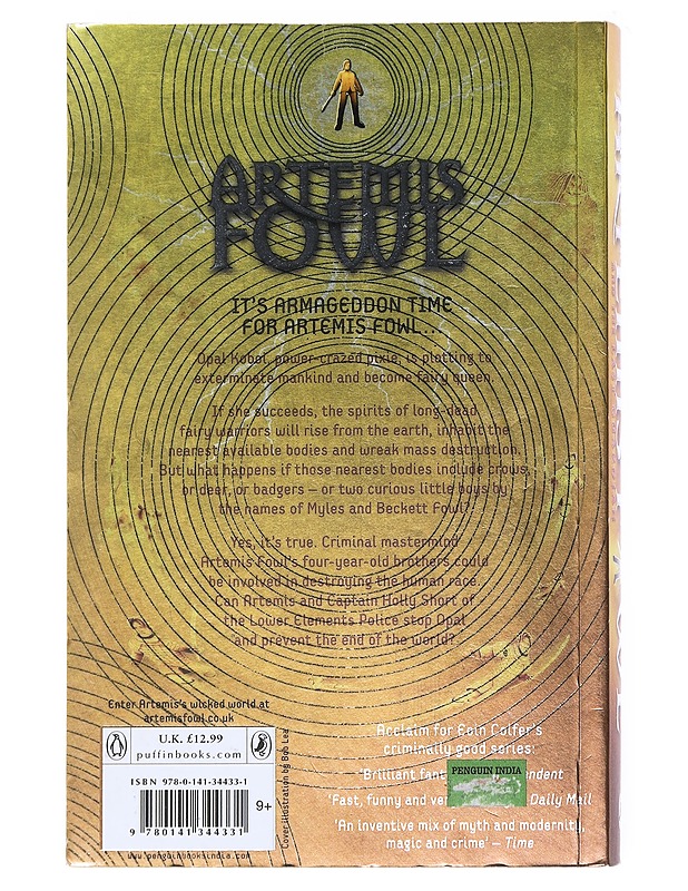 Artemis Fowl and the last guardian - Eoin Colfer - Romaanit ja novellit - 10105517019 - 1