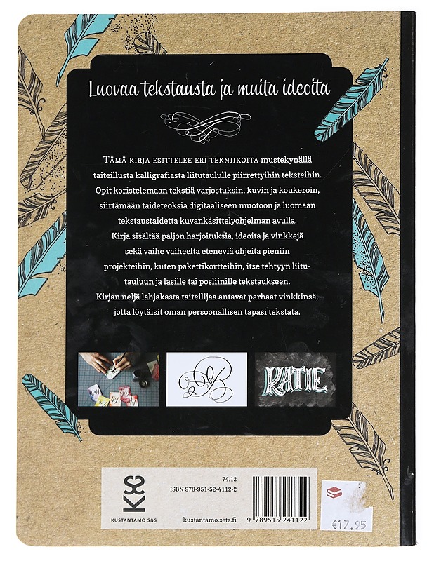 Luovaa tekstausta ja muita ideoita - Kirkendall, Gabri Joy - Tietokirjat ja oppaat - 10105517048 - 1