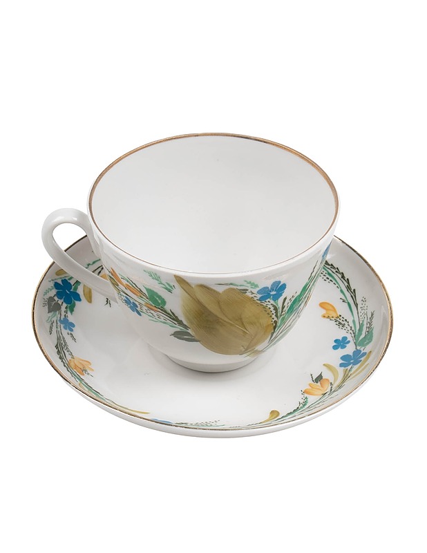 LOMONOSOV teekuppi ja aluslautanen - Lautaset ja kulhot - 10105517054 - 0