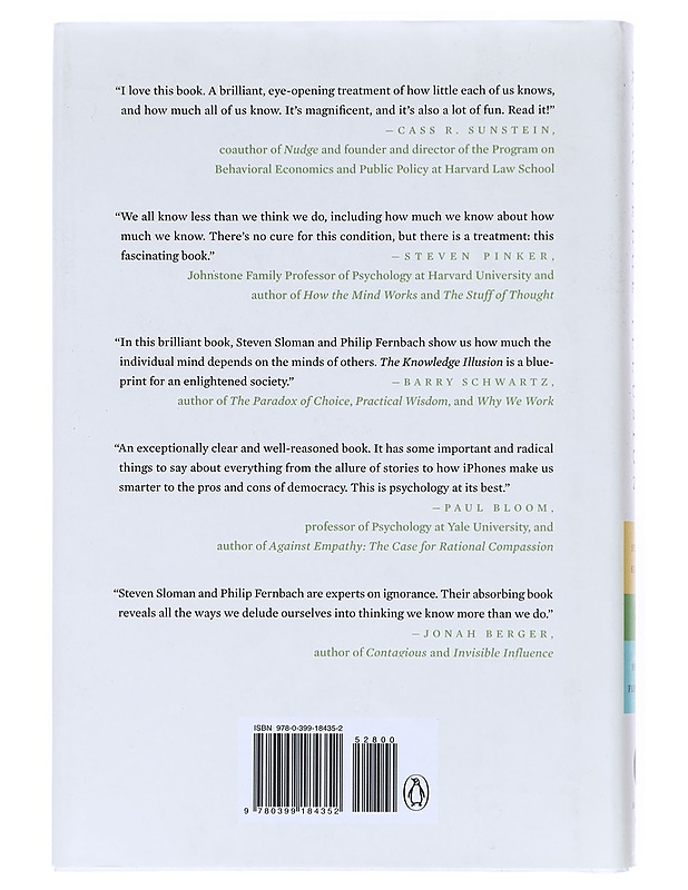 The knowledge illusion : why we never think alone - Sloman, Steven - Tietokirjat ja oppaat - 10105517064 - 1