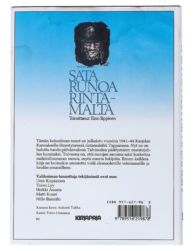 Sata runoa rintamalta - Jäppinen, Eino - Runot ja näytelmät - 10105517096 - 1