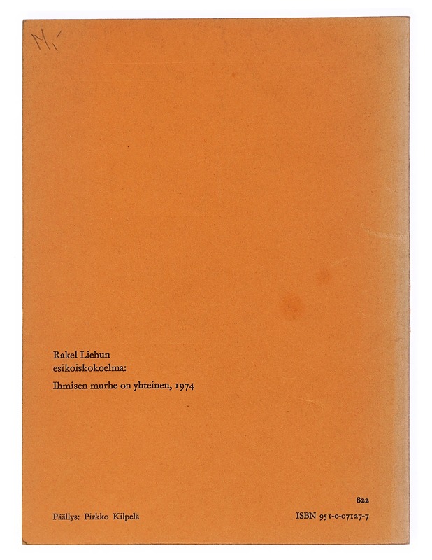 Savikielellä minä ylistän - Rakel liehu - Runot ja näytelmät - 10105517116 - 1