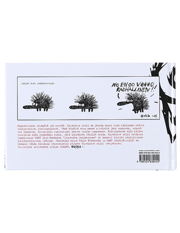 Kiroileva siili - Milla Paloniemi - Sarjakuvat - 10105517136 - 1