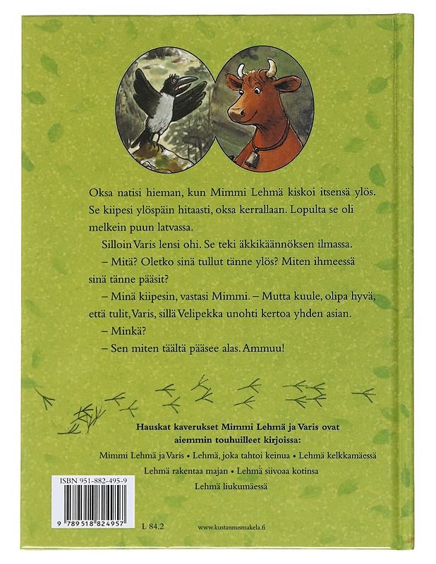 Mimmi Lehmä kiipeää puuhun - Wieslander, Jujja - Lastenkirjat - 10105517159 - 1