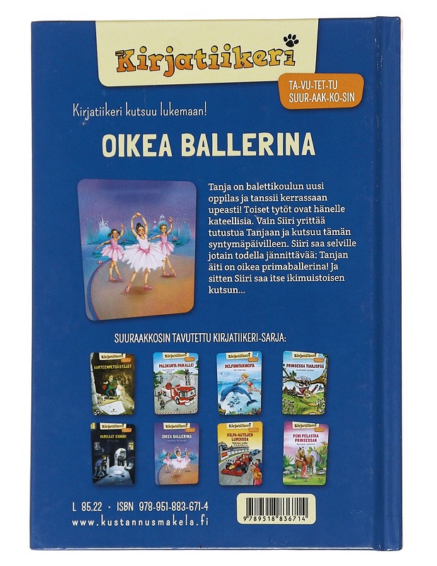 Oikea ballerina - Neubauer, Annette - Lastenkirjat - 10105517164 - 1