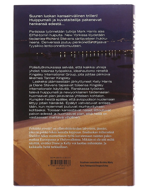 Pelkäätkö pimeää? - Sheldon, Sidney - Jännitys ja dekkarit - 10105517197 - 1