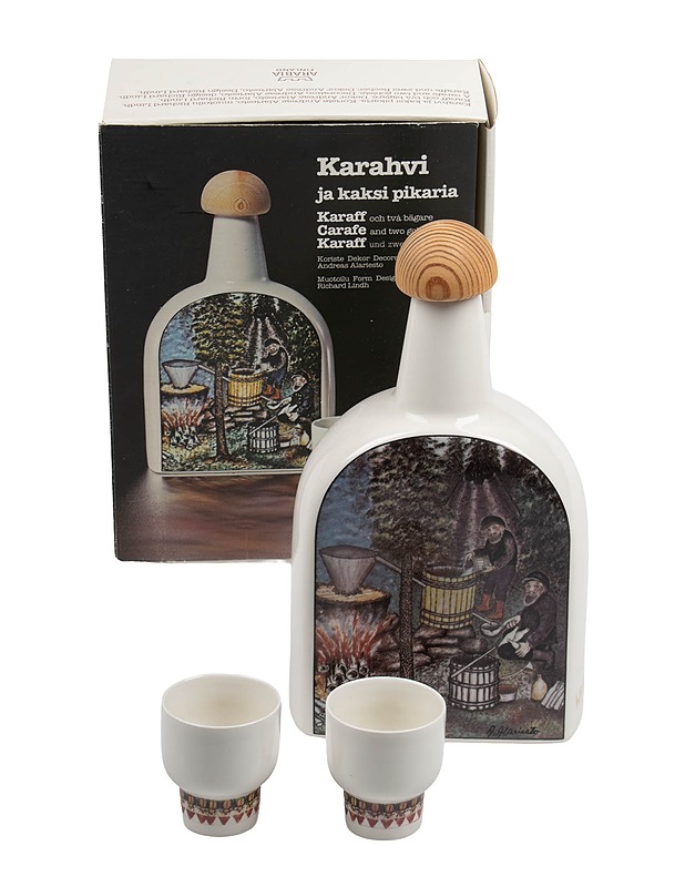 ARABIA A. Alariesto karahvi ja kaksi pikaria - Designsuosikit - 10105517202 - 0