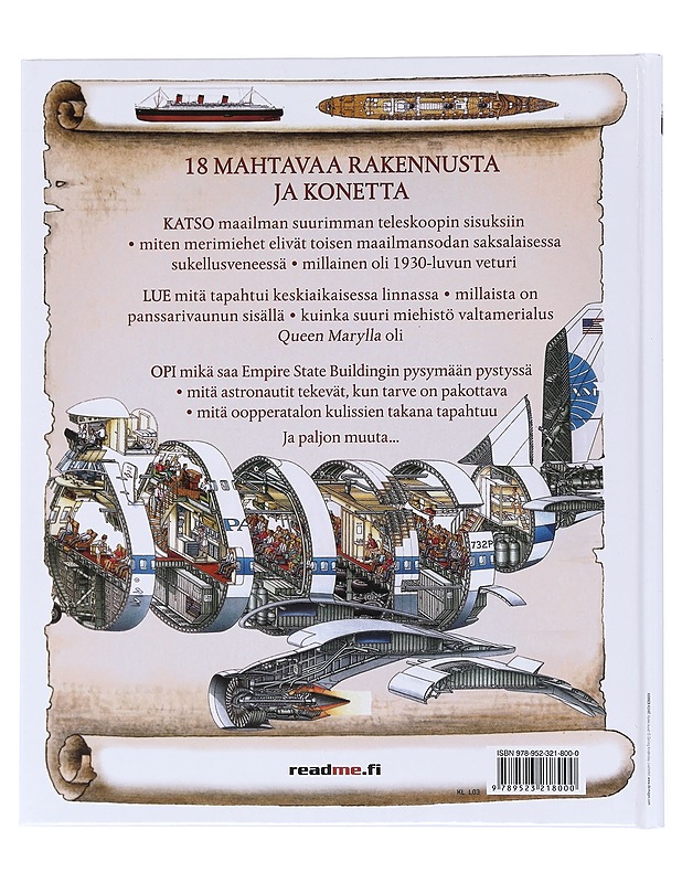 Tekniikan ihmeet : uskomattomat poikkileikkaukset - Miles, John C. - Lastenkirjat - 10105517221 - 1