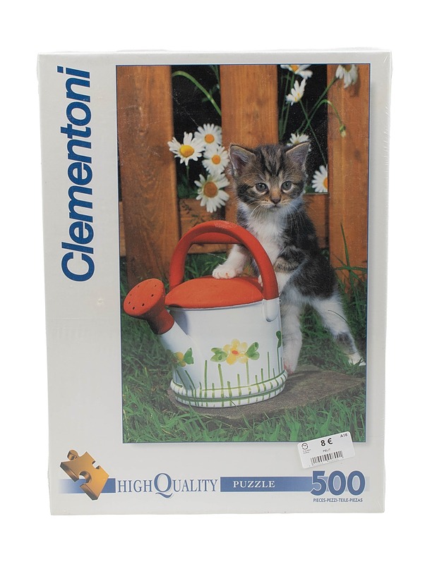 CLEMENTONI Gardener Cat palapeli, 500 palaa - Palapelit - 10105517240 - 0