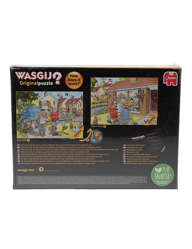 JUMBO Wasgij? Market Meltdown! palapeli, 1000 palaa - Palapelit - 10105517241 - 1