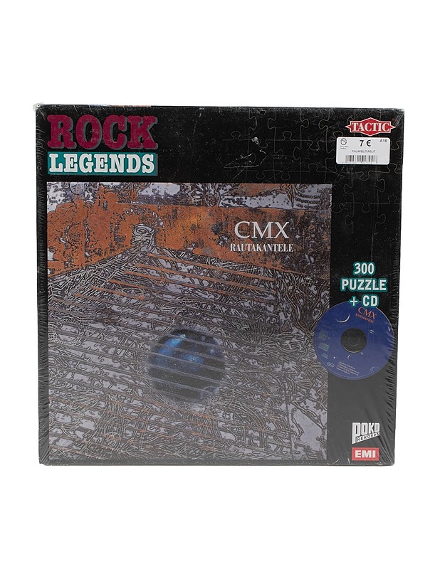 TACTIC Rock Legends: CMX palapeli ja CD - Palapelit - 10105517243 - 0