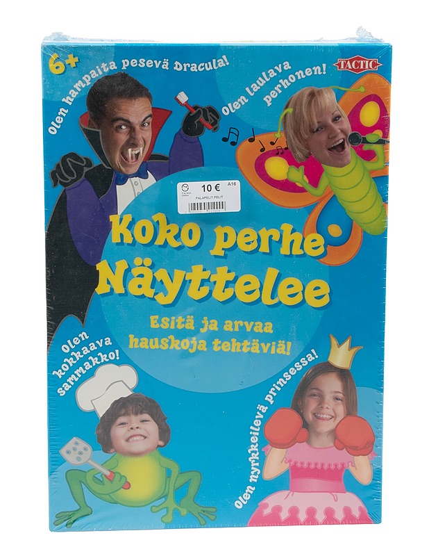 TACTIC Koko perhe näyttelee peli - Lautapelit - 10105517246 - 0