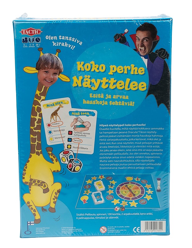 TACTIC Koko perhe näyttelee peli - Lautapelit - 10105517246 - 1