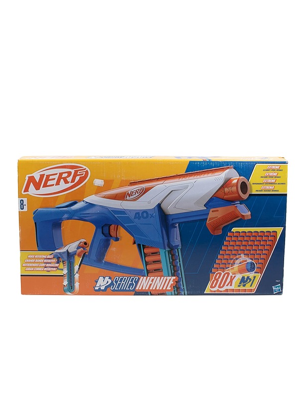 HASBRO Nerf N Series Infinite vaahtomuoviammusase - Lasten lelut - 10105517252 - 0