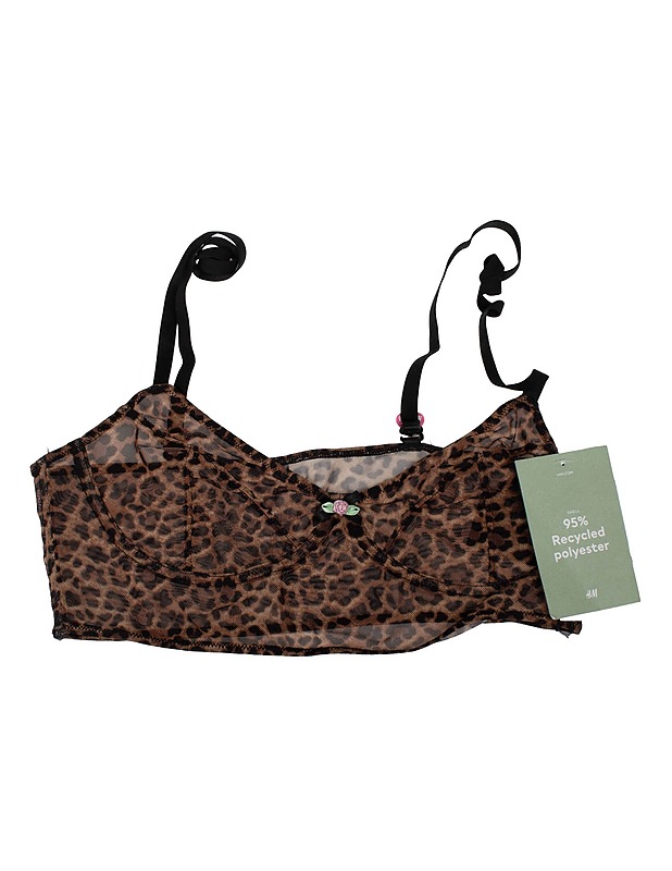 HM Pehmeät mesh-rintaliivi, L - Alusvaatteet - 10105517271 - 0