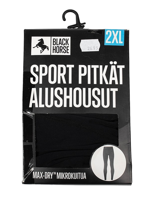 BLACK HORSE miesten pitkät alushousut, 2XL - Alusvaatteet - 10105517298 - 0