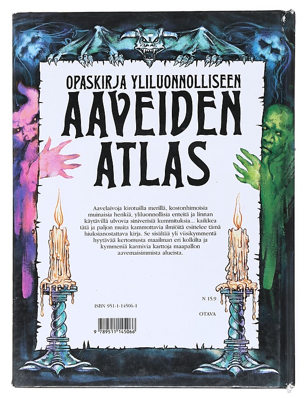 Aaveiden atlas : opaskirja yliluonnolliseen - Young, Caroline - Fantasia- ja scifi - 10105517348 - 1