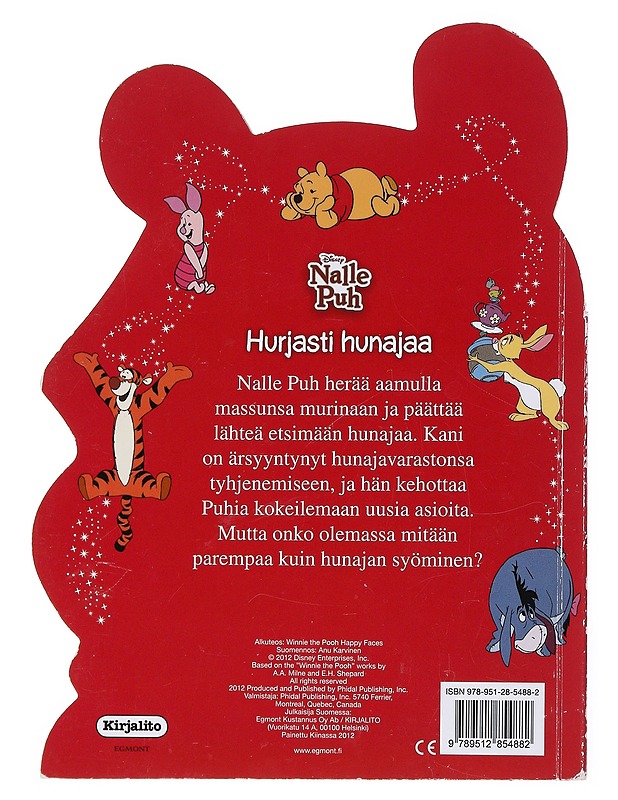 Hurjasti hunajaa - Karvinen, Anu - Lastenkirjat - 10105517347 - 1