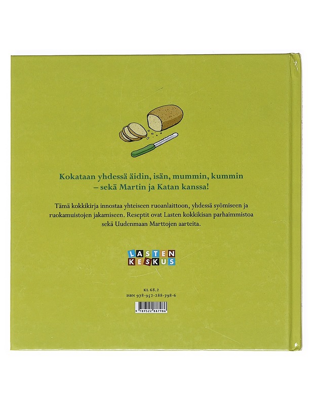 Martin ja Katan keittiössä : lasten kokkikirja - Kartano, Kristina - Lastenkirjat - 10105517355 - 1