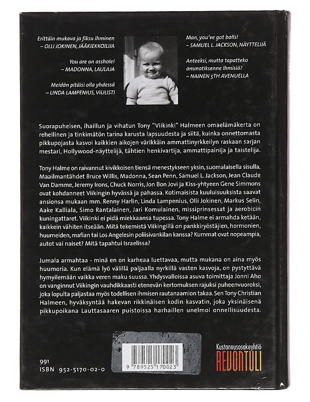 Jumala armahtaa minä en - Halme, Tony - Elämäkerrat ja muistelmat - 10105517390 - 1