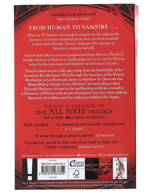 Time's convert - Deborah Harkness - Romaanit ja novellit - 10105517394 - 1