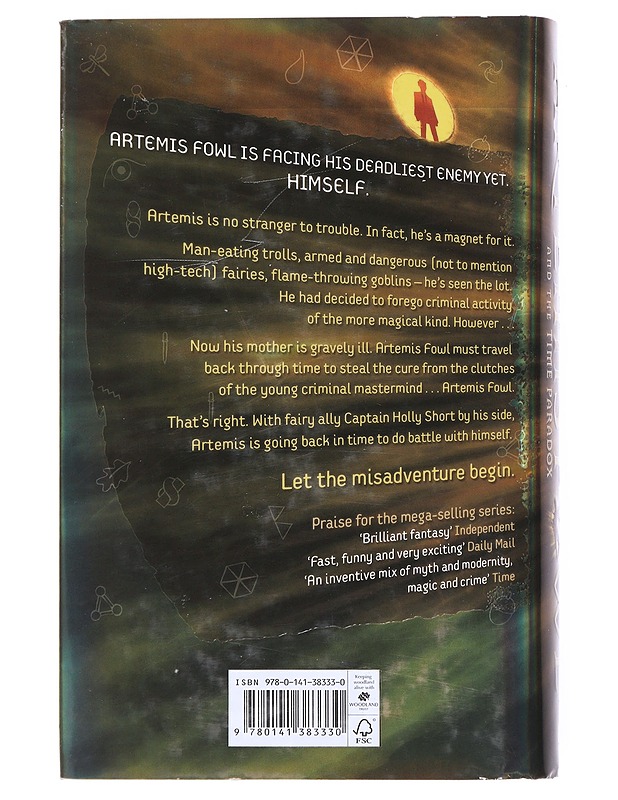 Artemis Fowl and the time paradox - Eoin Colfer - Romaanit ja novellit - 10105517398 - 1