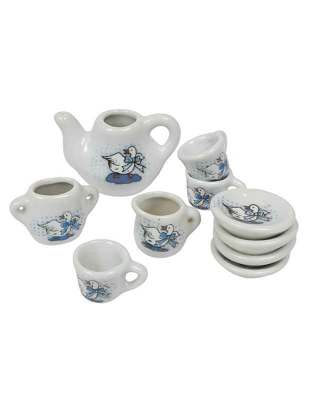 Miniatyyriastiasetti, 10 osaa - Askartelu - 10105517466 - 0