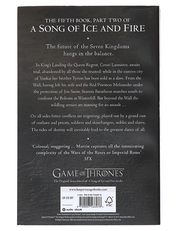 A dance with dragons 2: After the feast - George R. R. Martin - Fantasia- ja scifi - 10105517473 - 1