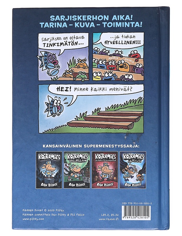 Kisuliin sarjiskerho - Pilkey, Dav - Lastenkirjat - 10105517504 - 1