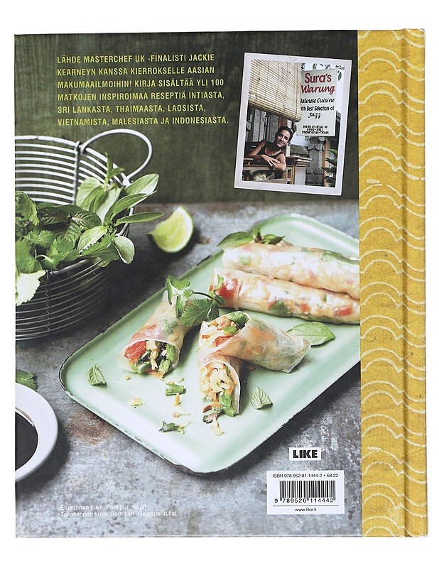 Vegaanin katuruokaa : ruokareissuja Intiasta Indonesiaan - Kearney, Jackie - Ruokakirjat - 10105517528 - 1